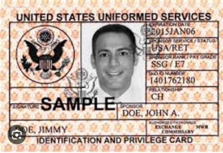 What do I do if I lost my military ID card?