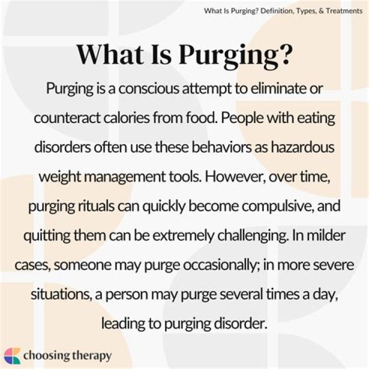 What does purge mean in accounting?