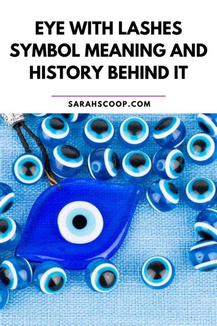 What does the eye necklace mean?