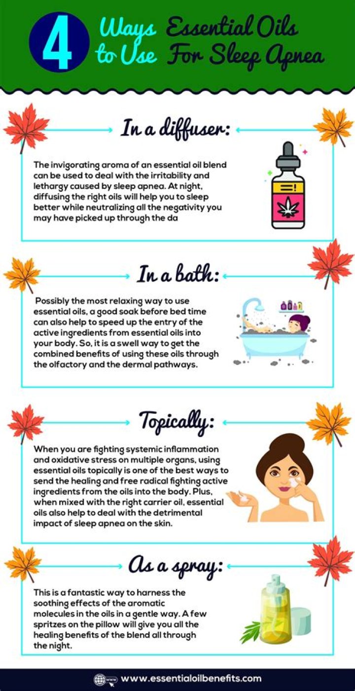 What essential oils help sleep apnea?