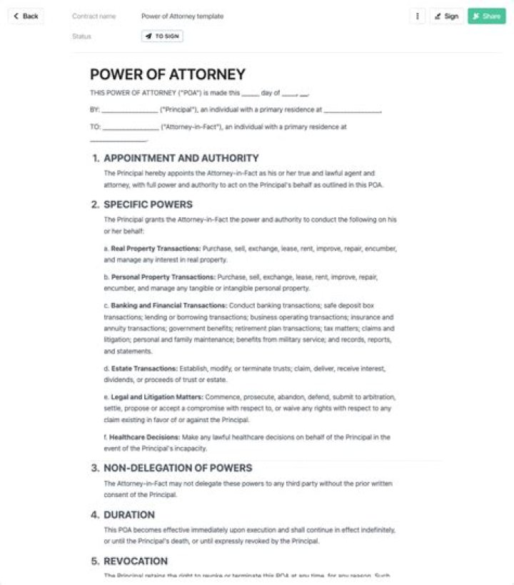 What happens if my power of attorney dies before me?