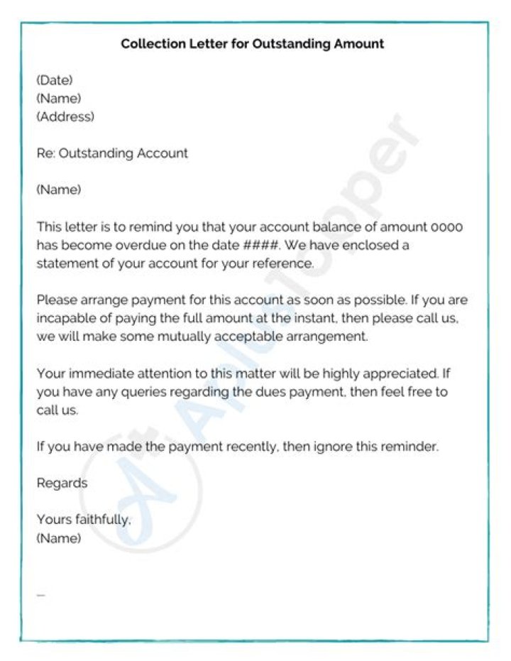 What happens when a collection account is paid off?