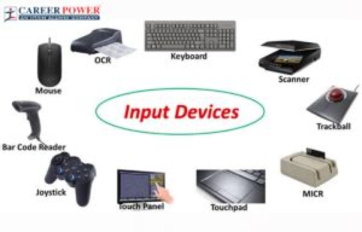 What input device is used to enter data from a credit card?