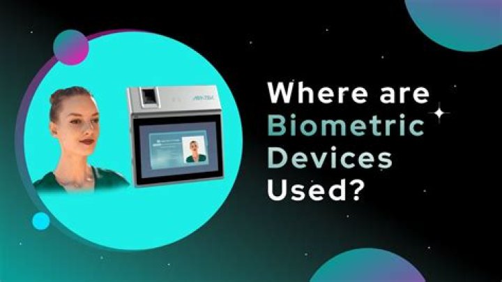 What is a biometric card used for?