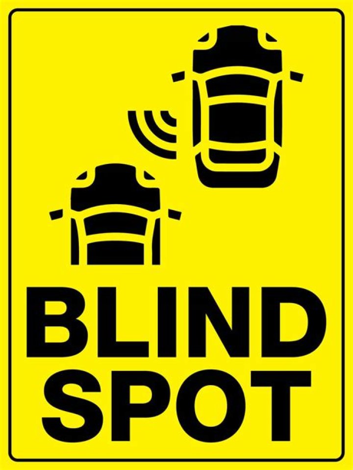 What is a blind spot in the workplace?