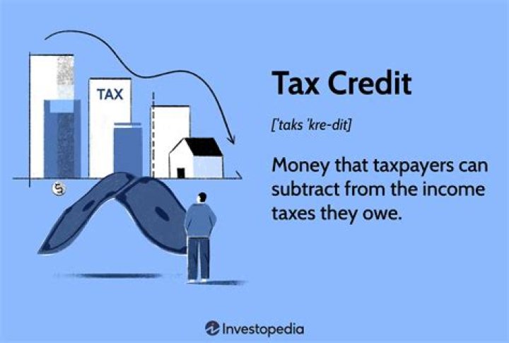 What is a tax credit and how does it work?