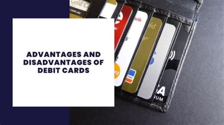 What is an disadvantage of using a debit card?