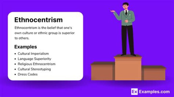 What is an example of ethnocentrism?