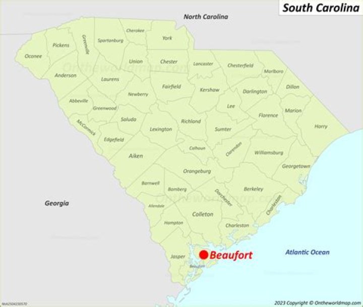 What is Beaufort South Carolina known for?