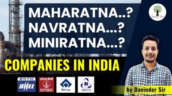 What is difference between Navratna and miniratna company?
