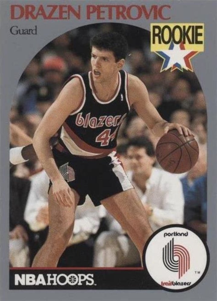 What is Drazen Petrovic rookie card worth?