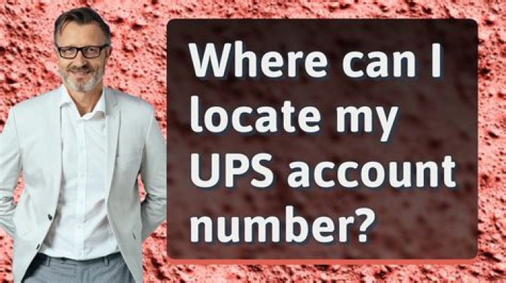 What is my UPS center number?
