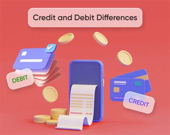 What is the difference between using debit or credit?