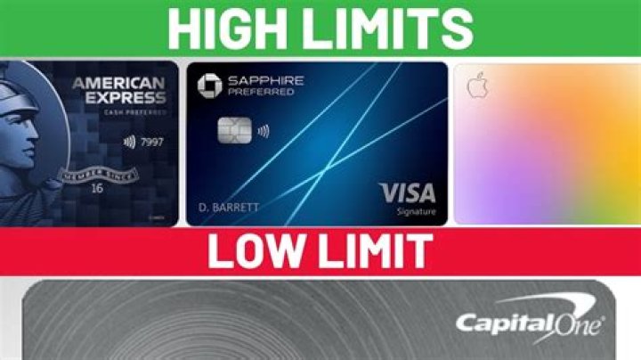 What is the highest credit limit on a Visa card?