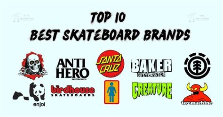 What is the number 1 best skateboard brand?
