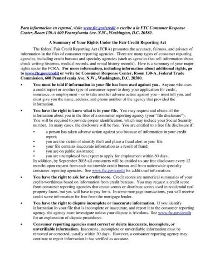 What is the purpose of the Fair Credit Reporting Act in insurance?