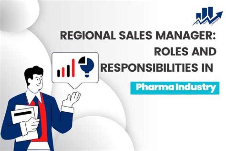What is the role and responsibilities of regional sales manager in pharma?