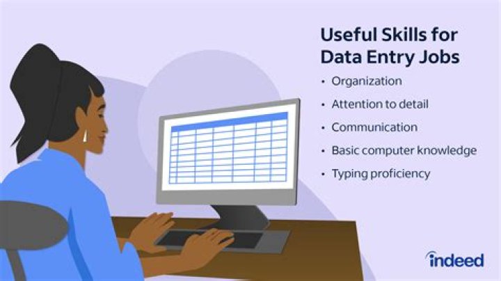What skills and expertise do you have in data entry?