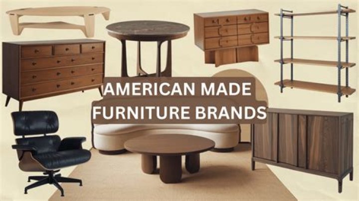 What US companies make furniture?