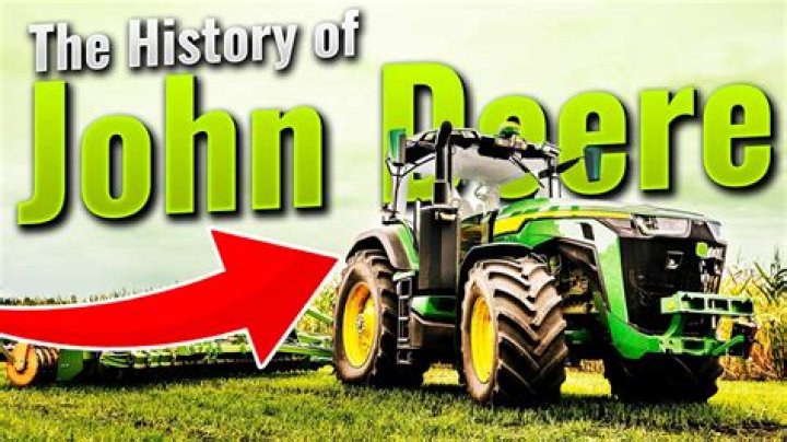 What year did John Deere become a company?