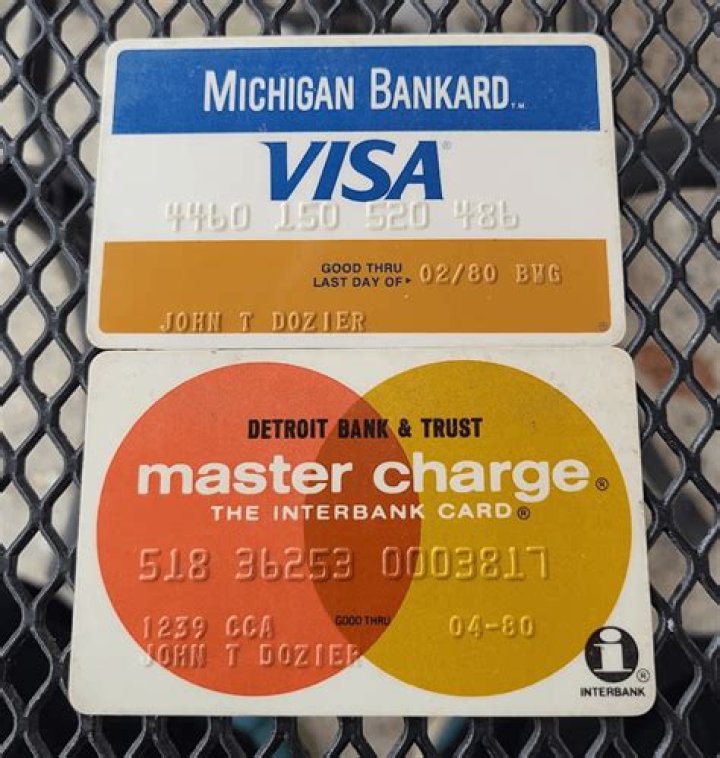 When did credit cards become commonplace?