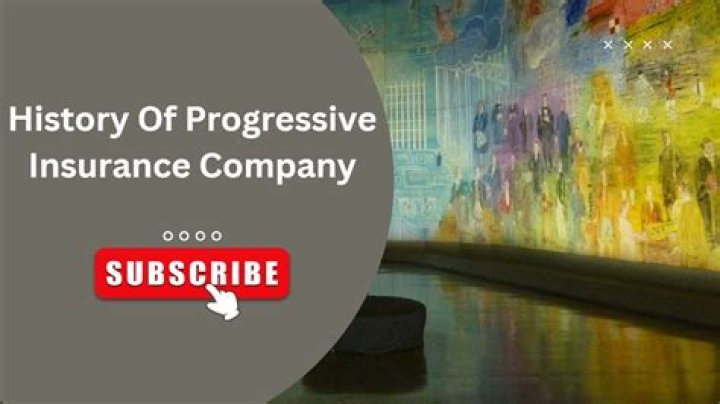 When did Progressive become a company?