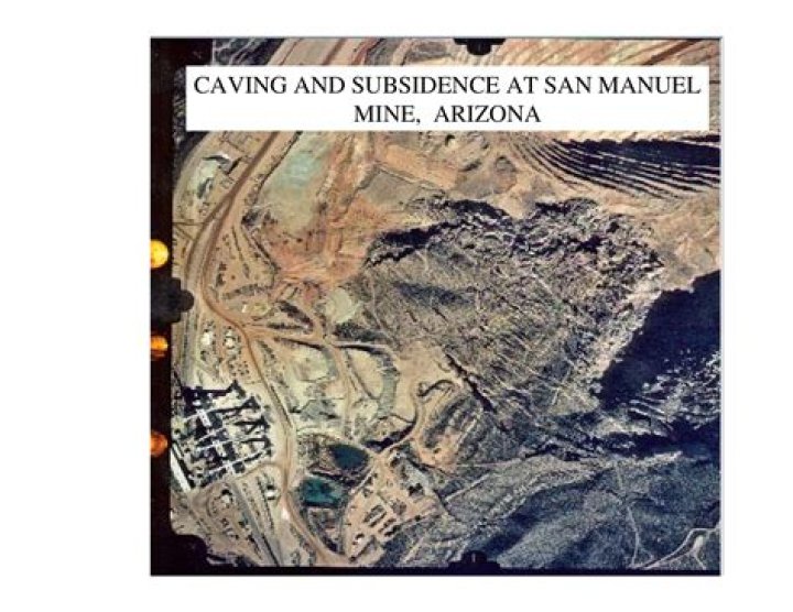 When did San Manuel mine close?