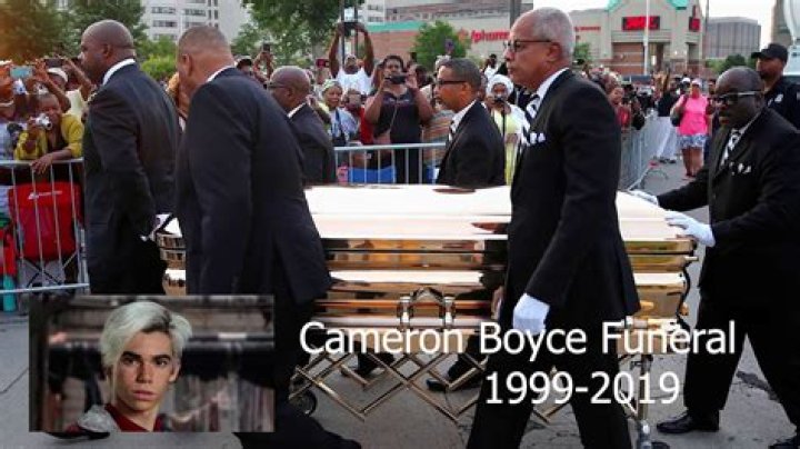 When was Cameron Boyce’s funeral?