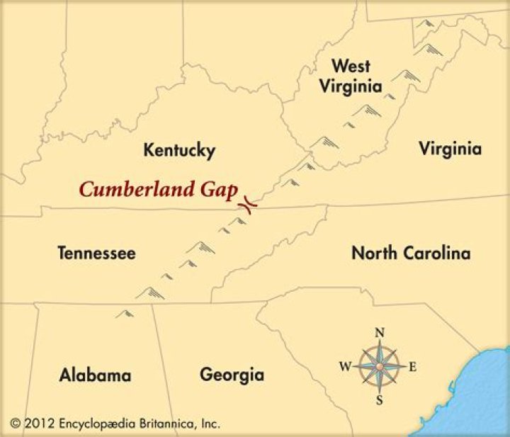 Where is the cumberland gap located