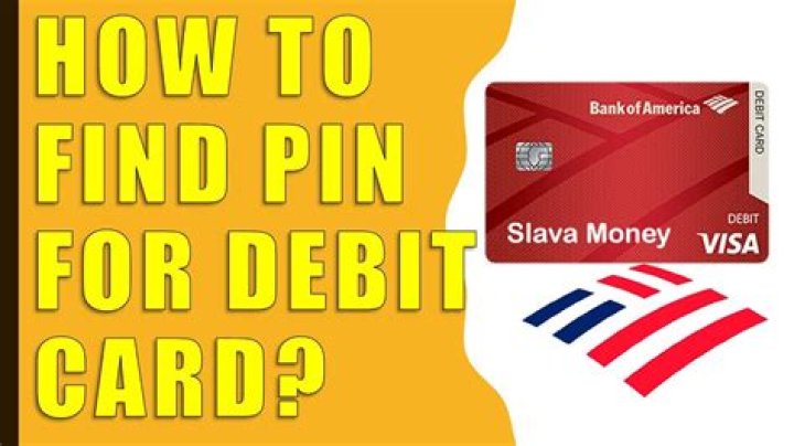Where is the PIN on your card?