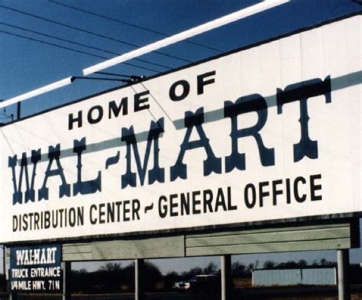 Where was the first Walmart opened?