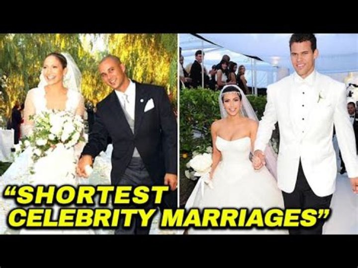 Which celebrity has had the most marriages?