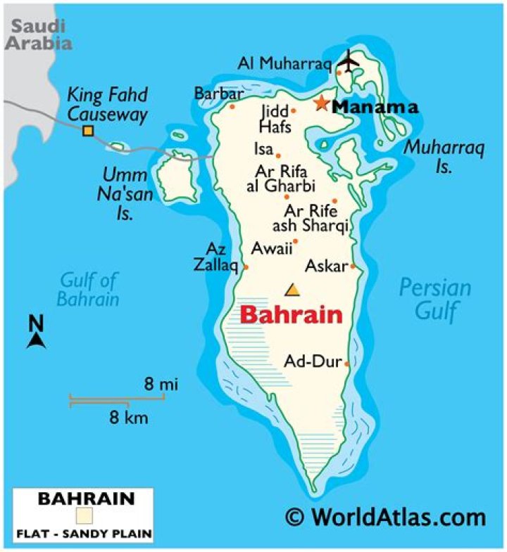 Which country is Bahrain?