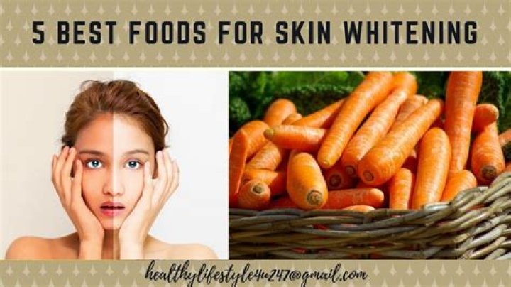 Which foods are good for skin whitening?