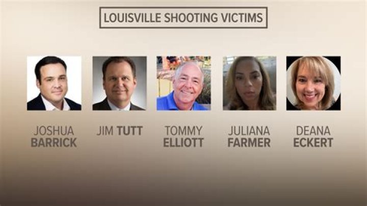 Who are Louisville shooting victims Tommy Elliott, Jim Tutt, Josh Barrick, Juliana Farmer?