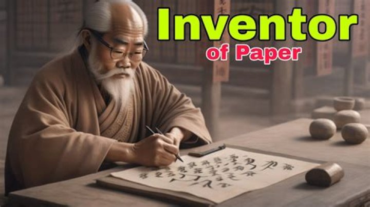 Who is the real inventor of paper?
