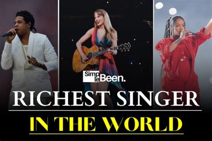 Who is the richest singer in the world 2021?