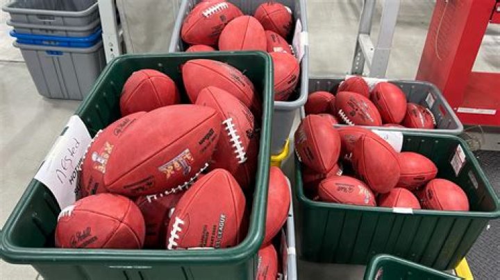 Who manufactures footballs for the NFL?