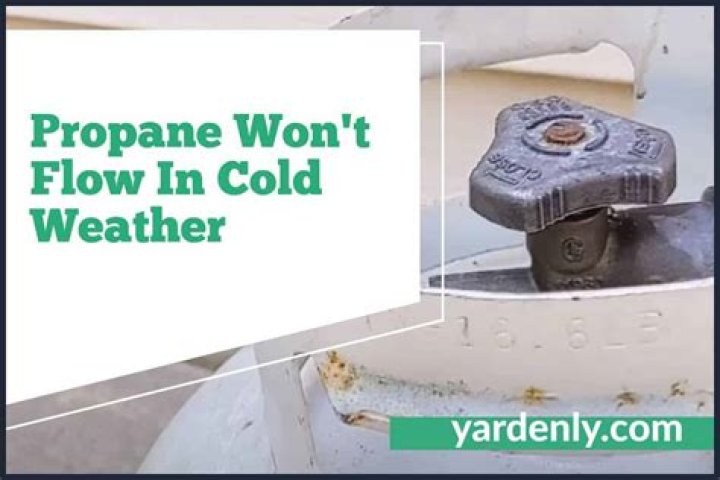 Why does propane not work in cold weather